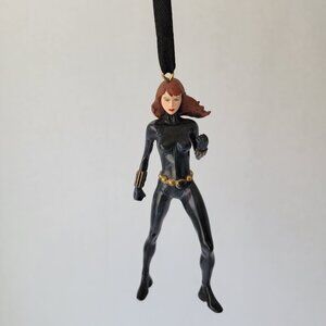 Disney Store Black Widow Marvel Superhero Sketchbook Christmas Ornament NIB